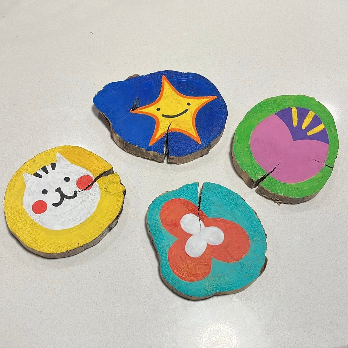 Handmade Wooden Coasters